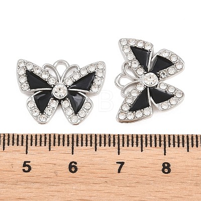 Alloy with Crystal Rhinestone Pendants FIND-C095-11P-1