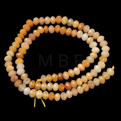Natural Topaz Jade Bead Strands G-D344-A36-01-1