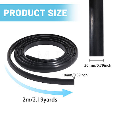 Rubber Windproof Sealing Strip AJEW-WH0752-546-1