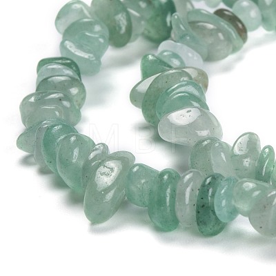Natural Green Aventurine Beads Strands G-G011-06-1