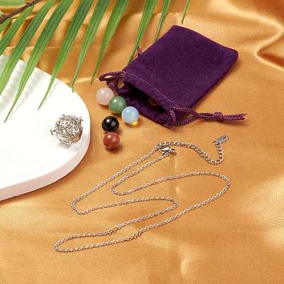 DIY Pendant Necklace Making Kits DIY-FS0001-90-1