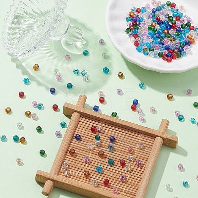 3456Pcs 12 Colors Transparent Glass Seed Beads GLAA-CJ0002-35-1