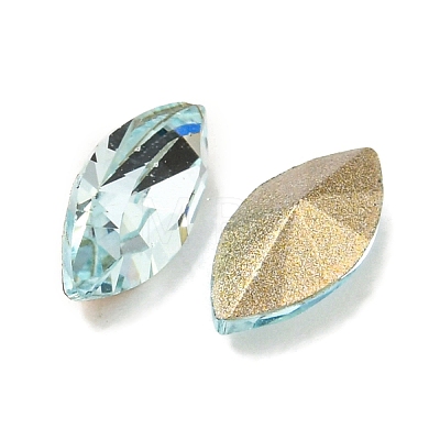 Glass Rhinestone Cabochons RGLA-L029-12A-263-1