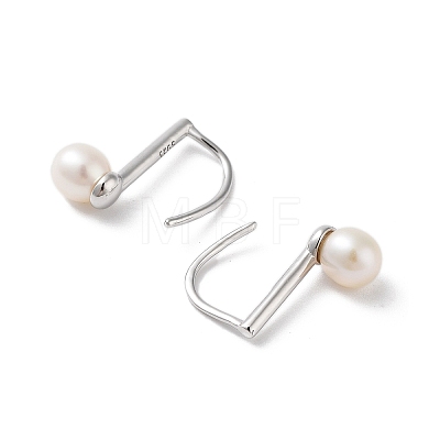 Natural Pearl Dangle Earrings for Women EJEW-C082-13C-P-1