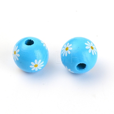 Schima Superba Wood Beads WOOD-TAC0003-92G-1