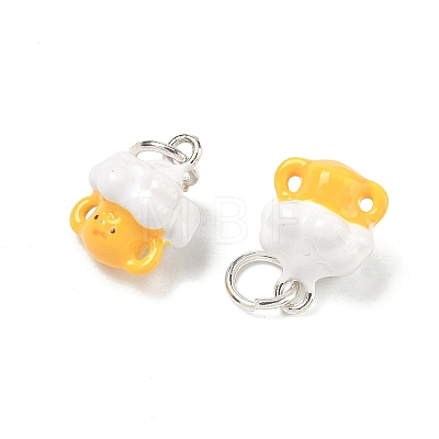 Alloy Enamel Pendants ENAM-A012-23A-1