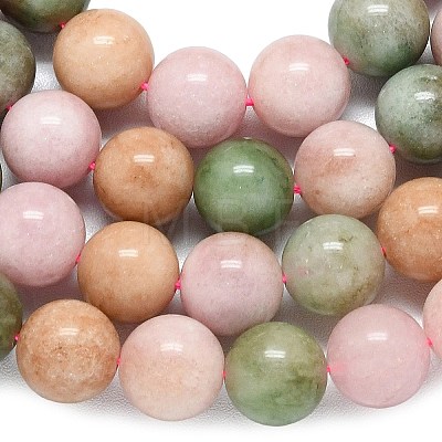 Natural Malaysia Jade Beads Strands G-B165-C06-12mm-1