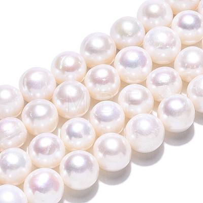 Natural Cultured Freshwater Pearl Beads Strands PEAR-N016-09A-1