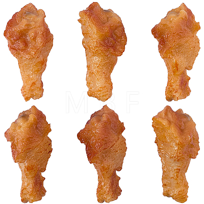 6Pcs Artificial Plastic Models DJEW-SC0001-28-1