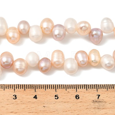 Natural Cultured Freshwater Pearl Beads Strands PEAR-I007-04F-01B-1