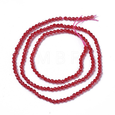 Glass Beads Strands G-F596-47D-2mm-1