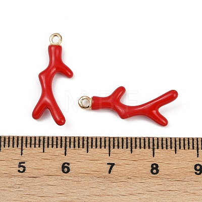 Brass Alloy Pendants KK-R226-15G-03-1