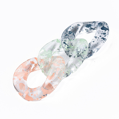 Transparent Acrylic Linking Rings OACR-N009-014A-1