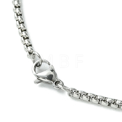 Stainless Steel Pendant Necklaces NJEW-L117-01P-1