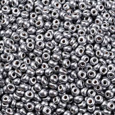 8/0 Baking Paint Glass Seed Beads SEED-M012-02A-52-1