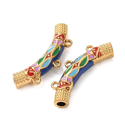 304 Stainless Steel Enamel Curved Tube Chandelier Component Links STAS-D263-17C-G-1