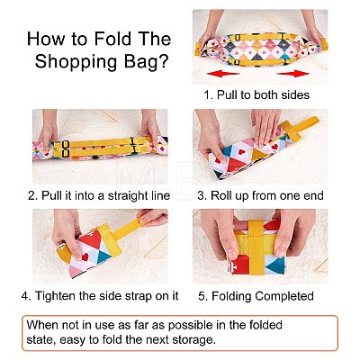 Polyester Portable Shopping Bag ABAG-SZC0008-02H-1