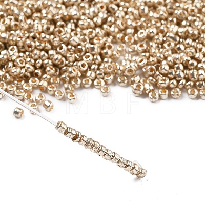 12/0 Electroplate Glass Seed Beads SEED-Q003-1-1