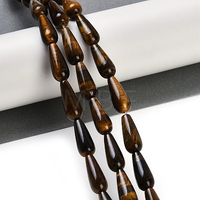 Natural Tiger Eye Beads Strands G-H064-D03-01-1