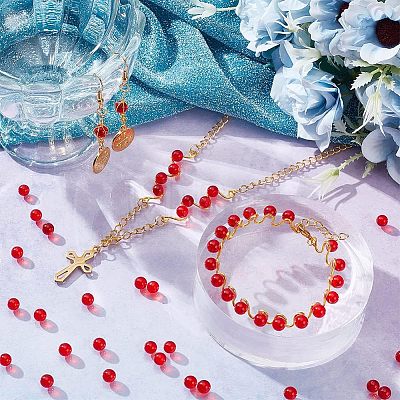 100Pcs Glass Bead GLAA-NB0001-52A-1