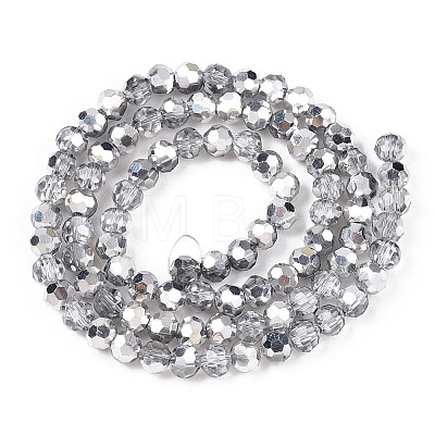 Transparent Electroplate Glass Beads Strands LS-EGLA-A035-T4mm-M01-1