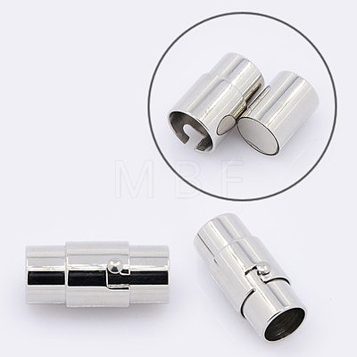 Stainless Steel Magnetic Screw Clasps STAS-H019-M-1