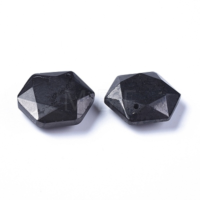 Natural Shungite Pendants X-G-L505-32-1