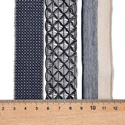 9 Yards 3 Styles Polyester Ribbon SRIB-A014-F06-1