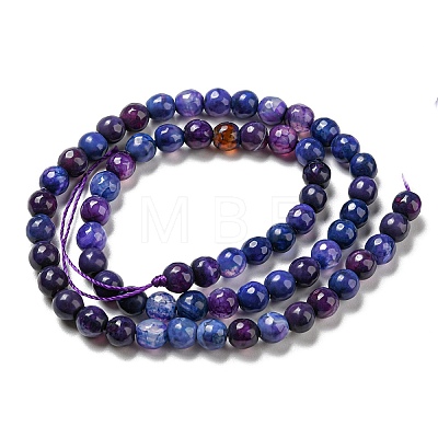 Natural Agate Beads Strands G-C082-A01-20-1