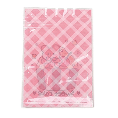 Rectangle Plastic Packaging Zip Lock Bags OPP-K001-05D-1