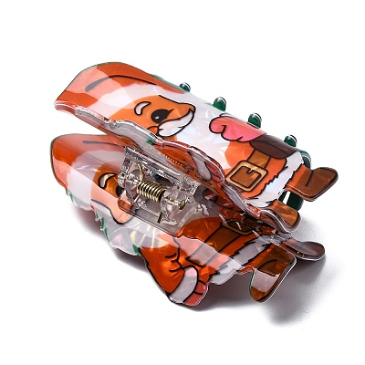 Christmas PVC Claw Hair Clips for Women Girls PHAR-Z007-01A-1