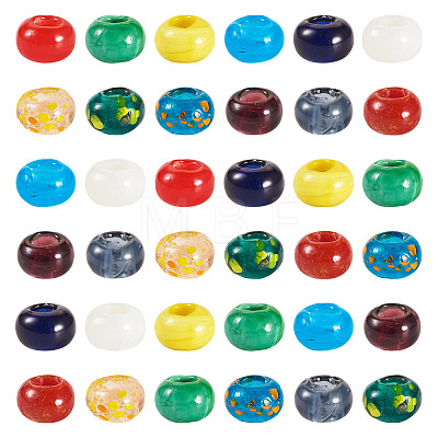 100Pcs Handmade Lampwork Beads LAMP-TA0001-63-1