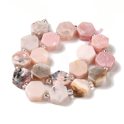 Natural Pink Opal Beads Strands G-P534-A10-01-1