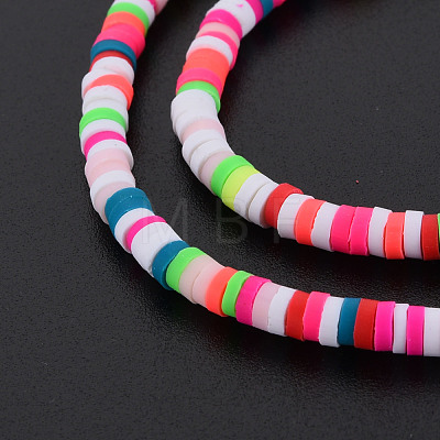 Handmade Polymer Clay Beads Strands CLAY-N008-043A-01-1