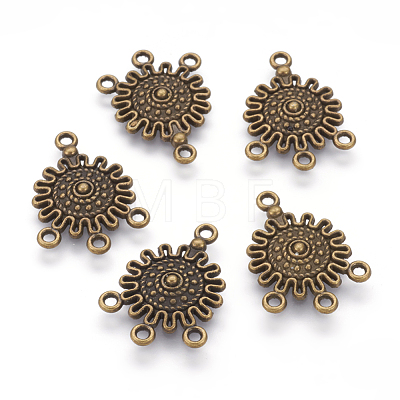 Tibetan Style Alloy Chandelier Components Links MLF0145Y-1