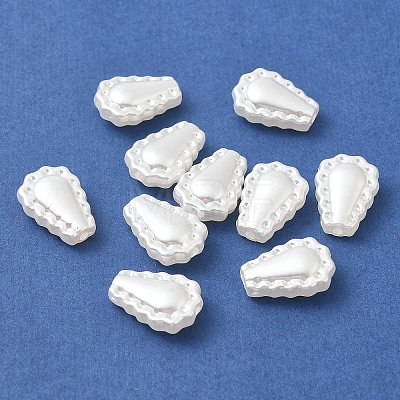 ABS Plastic Imitation Pearl Beads KY-I009-03-1