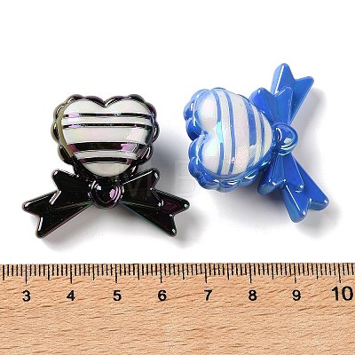 UV Plating Opaque Acrylic Beads AC-CBAEAA8-21-1