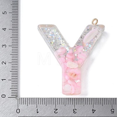 Resin Pendants RESI-B029-01P-Y-1