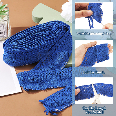 Cotton Tassel Fringe Trimming OCOR-TA0001-51A-1