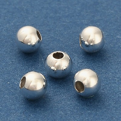 Round Brass Beads KK-A276-02A-S-1