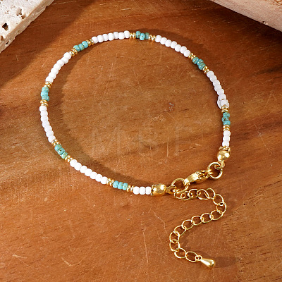 Handmade Glass Seed Beaded Bracelets for Women WC3460-1