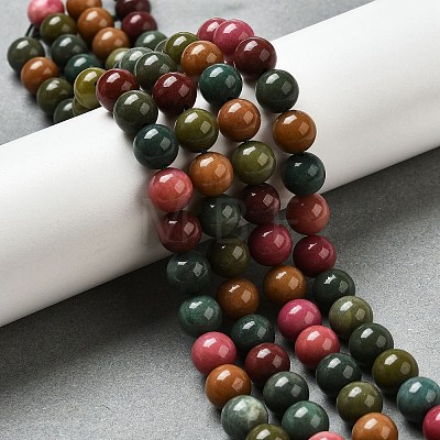 Dyed Natural Malaysia Jade Beads Strands G-G021-02B-15-1