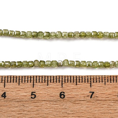 Cubic Zirconia Bead Strands ZIRC-P109-01B-07-1
