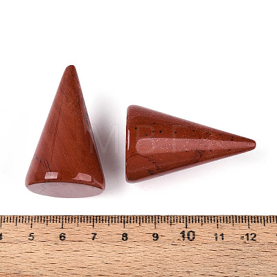 Natural Red Jasper Ring Display Stands G-T144-06D-1