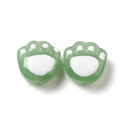 Opaque Glass Beads LS-FIND-I029-04D-1