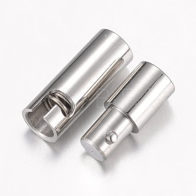 304 Stainless Steel Bayonet Clasps STAS-P100-30P-1