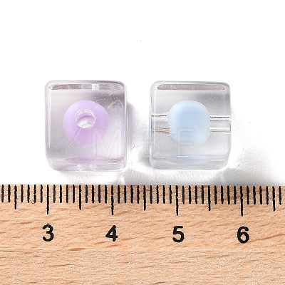 Transparent Acrylic Beads OACR-H112-04F-1