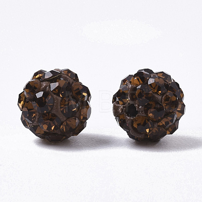 Pave Disco Ball Beads RB-T017-02-19-1