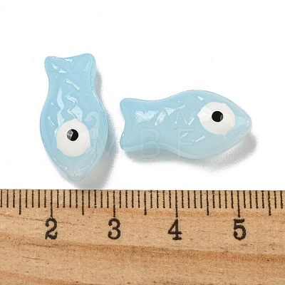 Handmade Transparent Glass Beads X-GLAA-N0028-03D-1