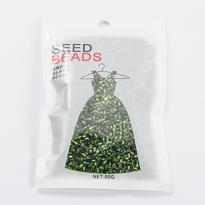 11/0 Two Cut Glass Seed Beads X-CSDB27-1